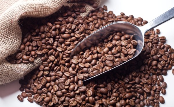 lose Kaffebohnen